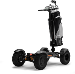 CycleBoard X-Quad 3000 Golf – Single-Rider Electric Golf Vehicle, Turf-Friendly, Golf Bag Mount