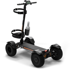 CycleBoard X-Quad 3000 Golf – Single-Rider Electric Golf Vehicle, Turf-Friendly, Golf Bag Mount
