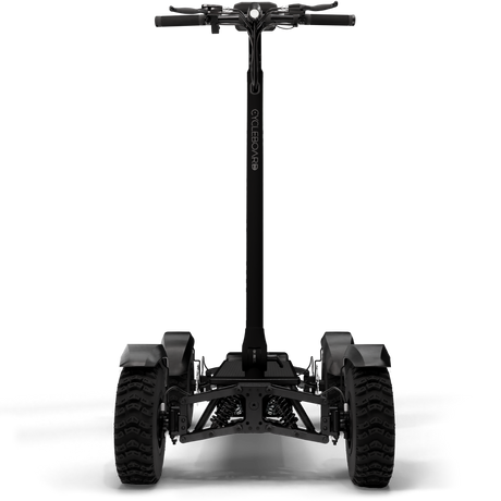 CycleBoard X-Quad 3000 Off-Road Electric Scooter – 4-Wheel, 27 MPH, 50-Mile Range, Full Suspension