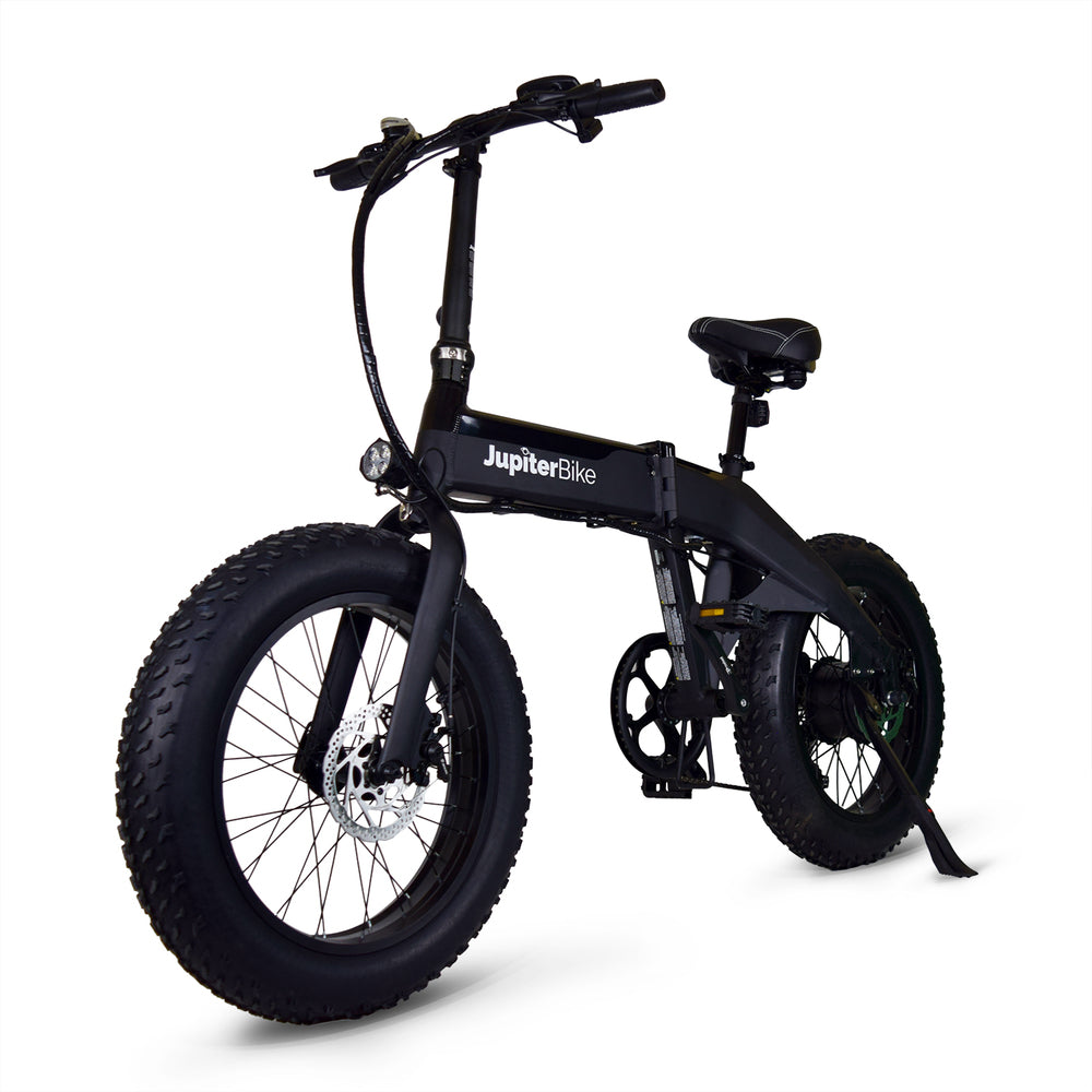 JupiterBike Defiant Fat Tire Folding Electric Bike