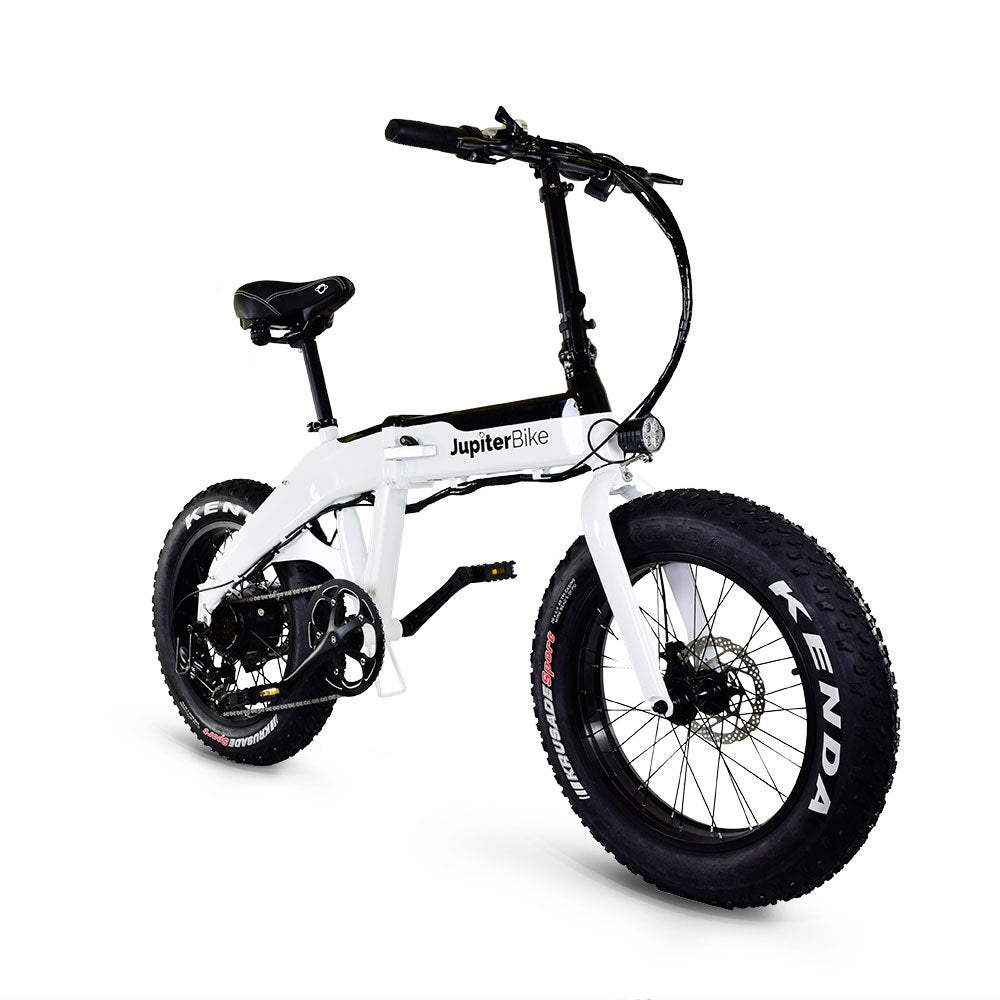 JupiterBike Defiant Fat Tire Folding Electric Bike
