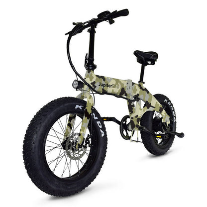 JupiterBike Defiant Fat Tire Folding Electric Bike