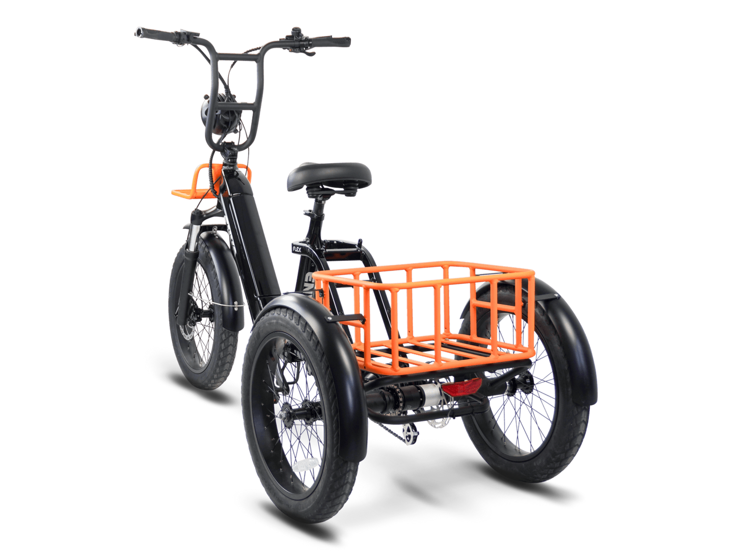 ENVO Flex Trike — Fat Tire Electric Adult Trike (Foldable, Differential RWD)