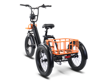 ENVO Flex Trike — Fat Tire Electric Adult Trike (Foldable, Differential RWD)