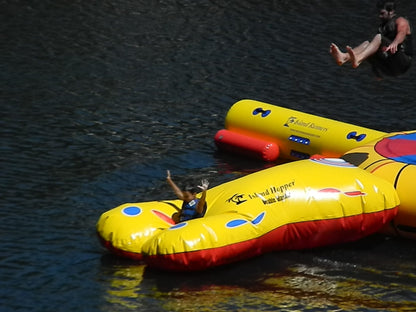 Island Hopper Double Blaster Attachment for Water Trampolines & Bouncers