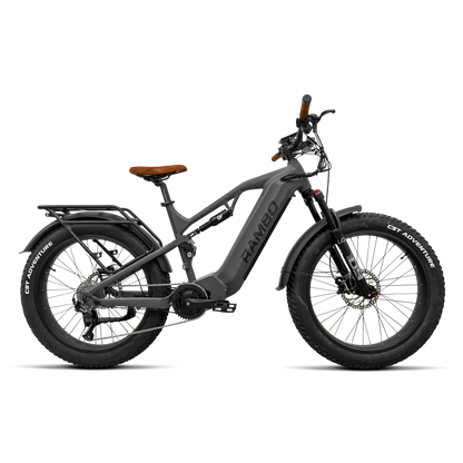 Rambo Bikes 1000W Dominator HD Full Suspension Electric Bike