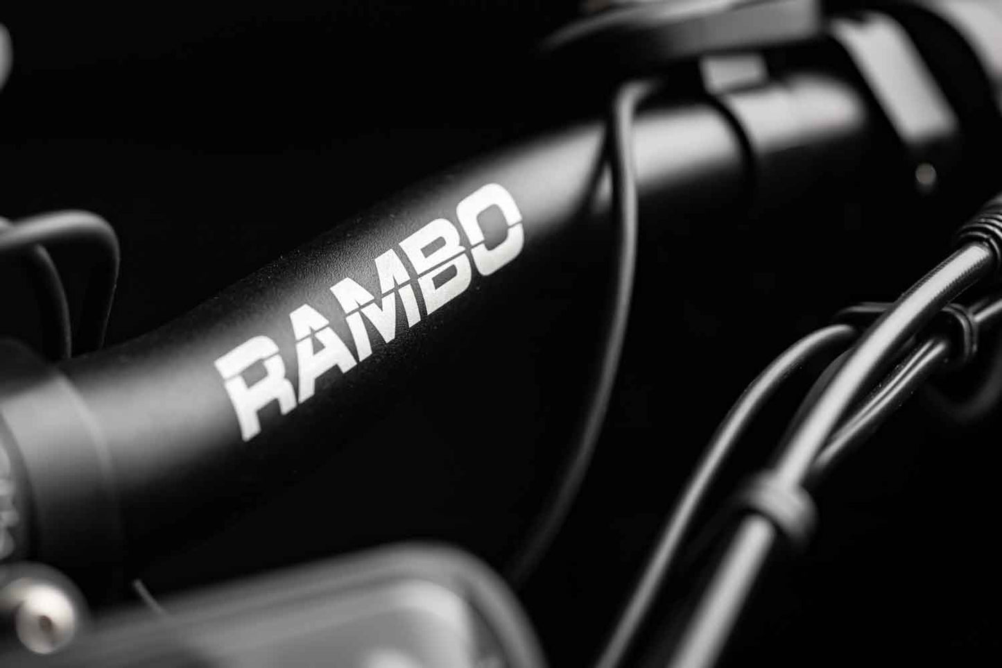 Rambo Bikes 1000W Dominator HD Full Suspension Electric Bike