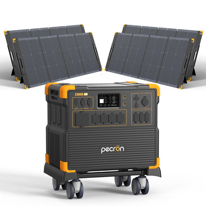 PECRON E3800LFP Portable Power Station – 4200W / 3840Wh