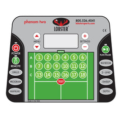 Lobster Sports Phenom® Two – Fully Programmable Commercial Tennis Ball Machine