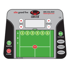 Lobster Sports Elite Grand Five – Digital Programmable Tennis Ball Machine