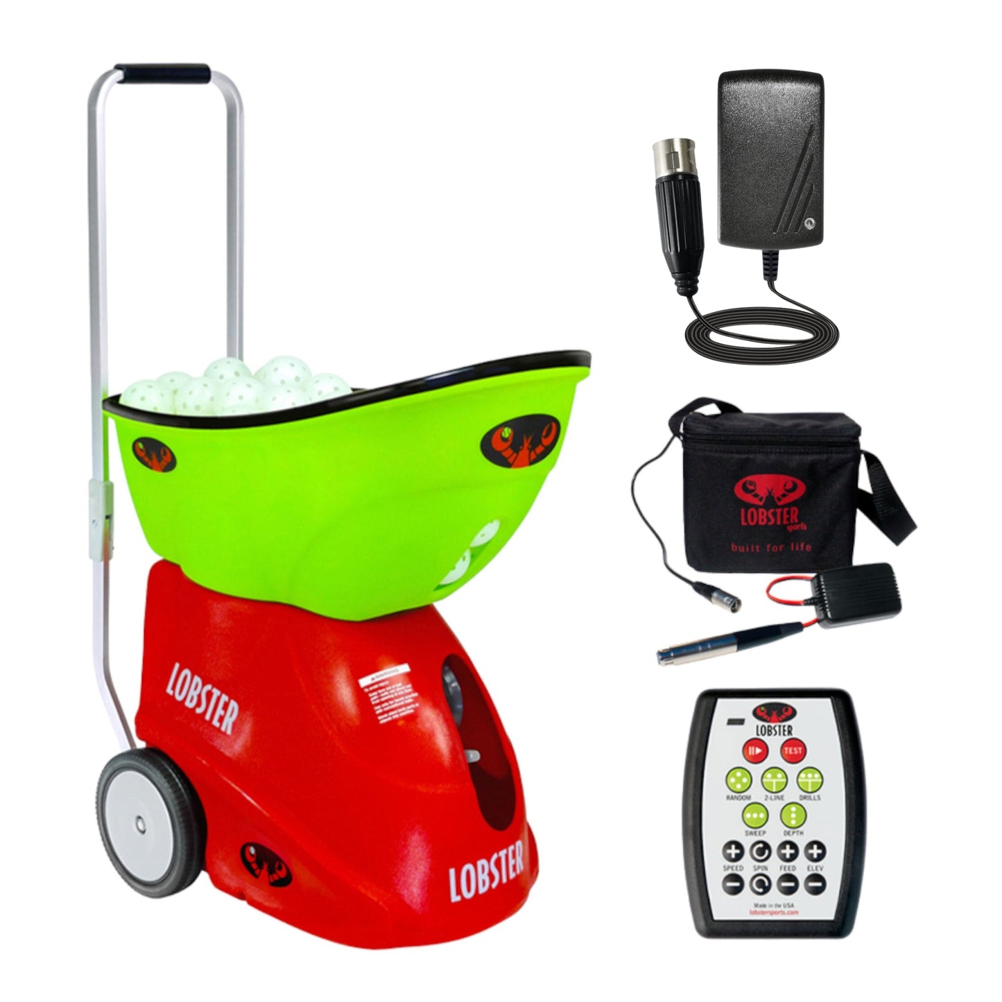 The Pickle Champion by Lobster – Advanced All-Digital Pickleball Machine