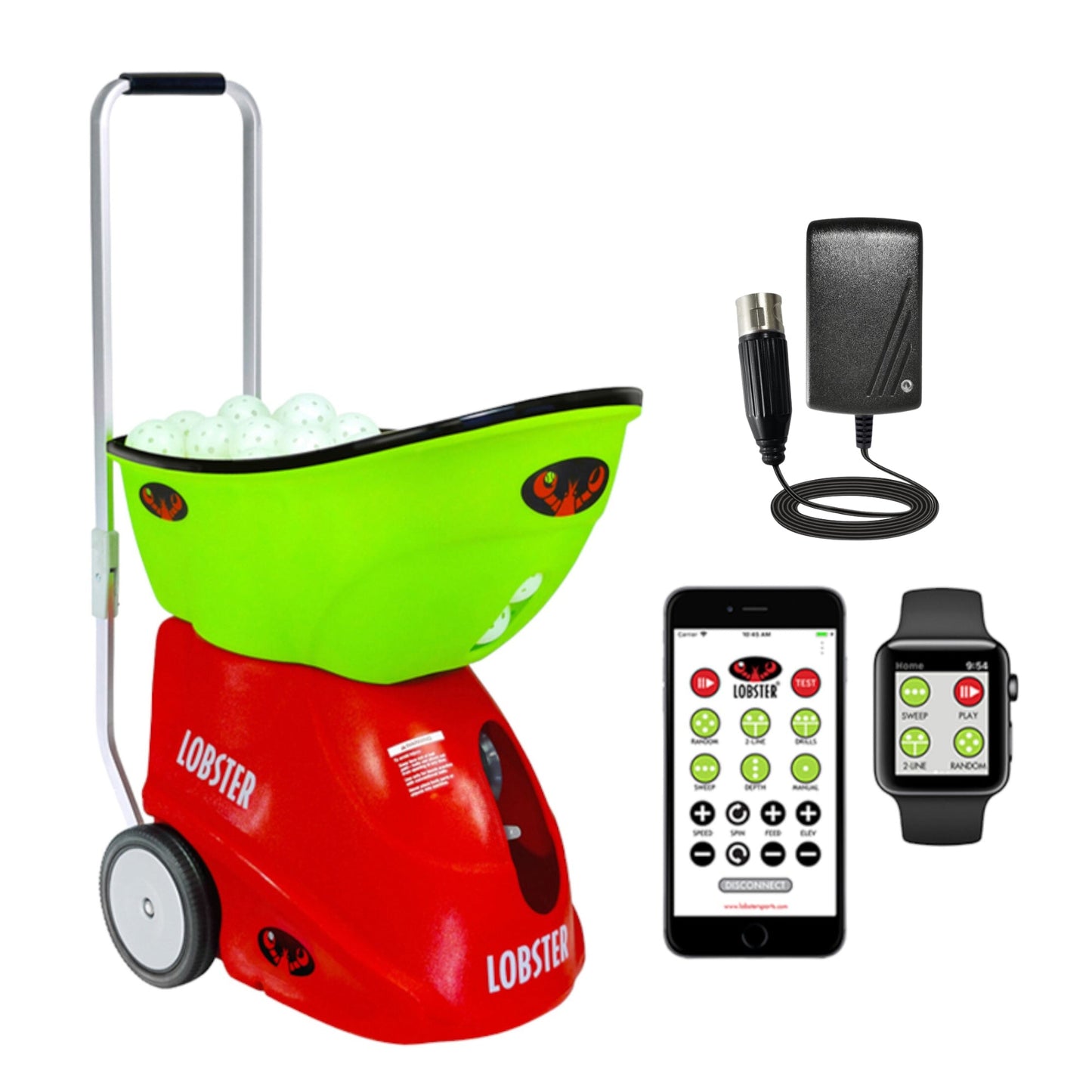 The Pickle Champion by Lobster – Advanced All-Digital Pickleball Machine