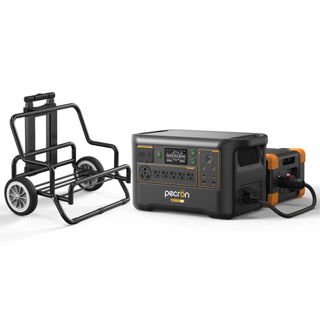 PECRON F3000LFP Portable Power Station 3600W 3072Wh | Expandable LiFePO4 Solar Generator