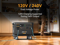 PECRON F5000LFP Portable Power Station 7200W 5120Wh 120V/240V