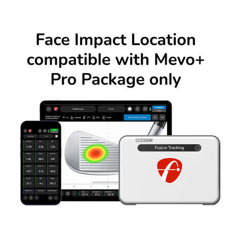 FlightScope Face Impact Location for Mevo