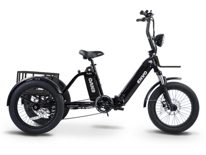 ENVO Flex Trike — Fat Tire Electric Adult Trike (Foldable, Differential RWD)
