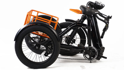 ENVO Flex Trike — Fat Tire Electric Adult Trike (Foldable, Differential RWD)