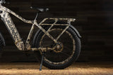 Integrated rear rack and fenders on Rambo Megatron 4.0 for hunting gear