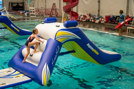 Aquaglide Freefall 6' Water Bouncer Climbing Slide