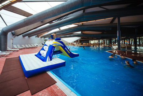 Aquaglide Freefall 6' Water Bouncer Climbing Slide
