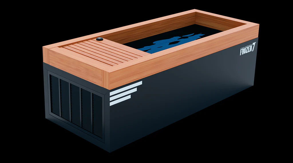 Medical Frozen 7 commercial cold plunge tub for up to 6 foot 6 inch users — photo 2
