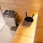 Harvia KIP80B Electric Sauna Heater – 8 kW (240V, Black, UL) [JH80B2401I]
