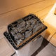 Harvia KIP80B Electric Sauna Heater – 8 kW (240V, Black, UL) [JH80B2401I]
