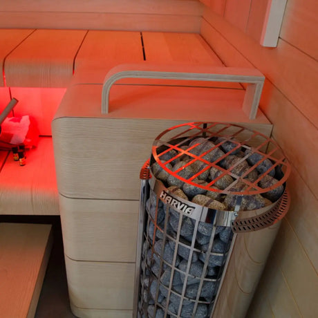 Harvia Cilindro PC60E 6KW Sauna Heater - Finnish Sauna Builders