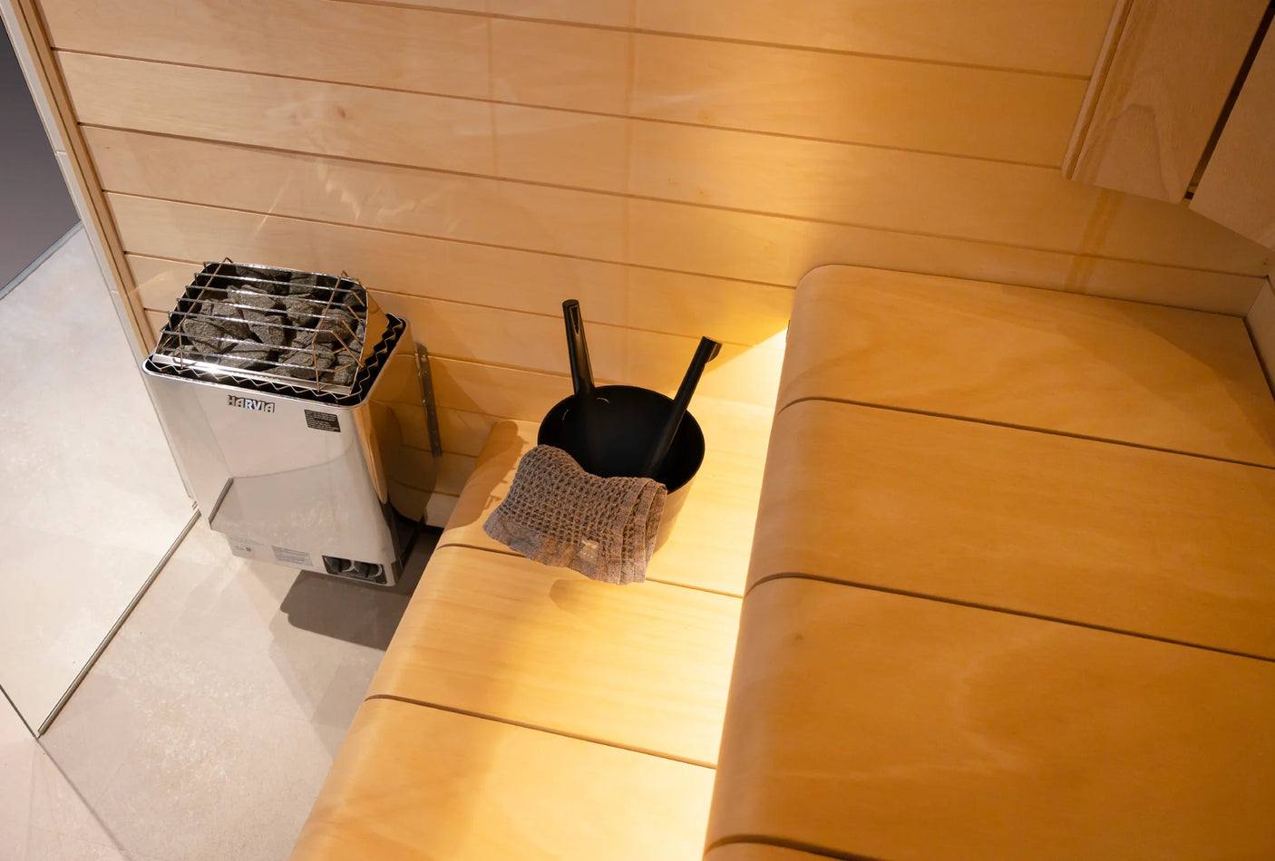 Harvia KIP45B Electric Sauna Heater – 4.5 kW (240V) [JH45B2401]