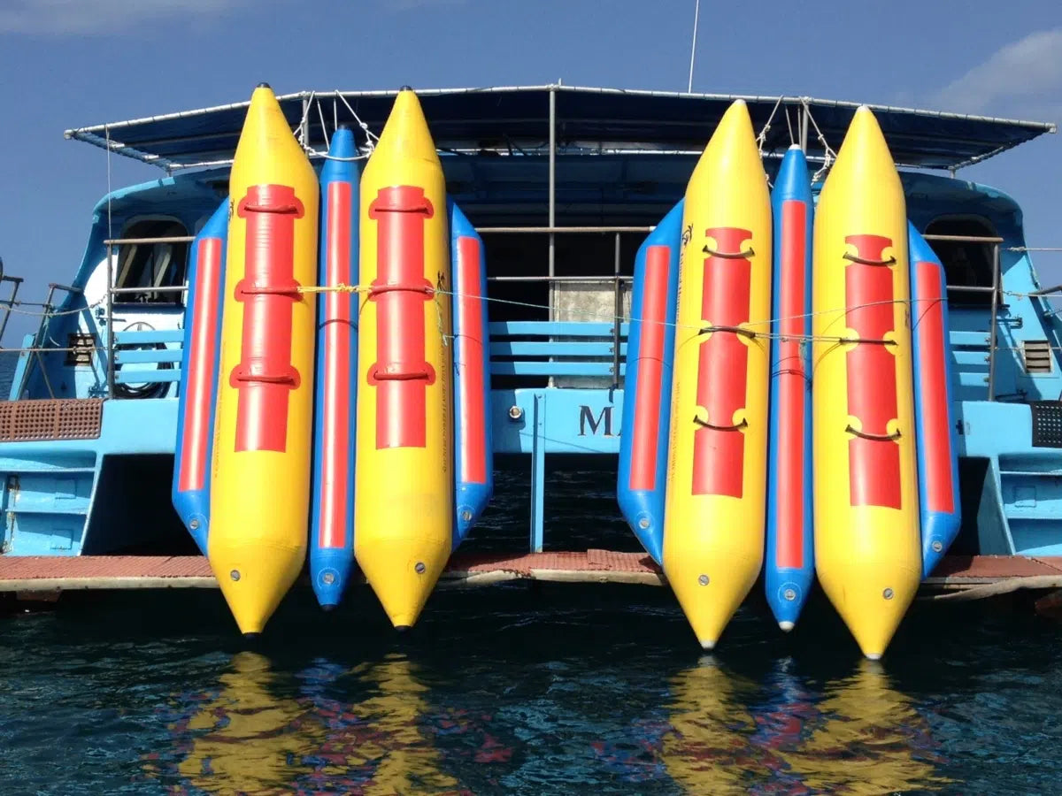 Island Hopper 6 Person Elite Class Side-by-Side Banana Boat Towable Tube