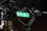 "Rambo Storm LED lightbar on Rebel 2.0 SS illuminating night trail"  

