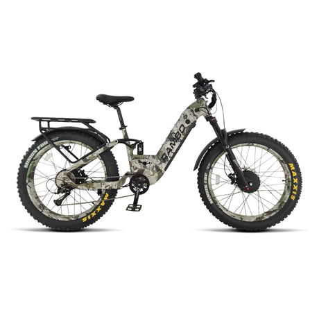 Rambo Bikes Hellcat 2.0 - 1000W AWD Full Suspension Electric Hunting Bike