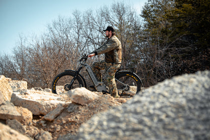 Rambo Bikes Hellcat 1000W AWD Full Suspension Electric Hunting Bike