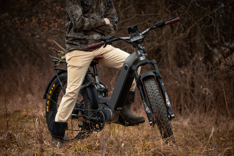 Rambo Bikes Hellcat 2.0 - 1000W AWD Full Suspension Electric Hunting Bike