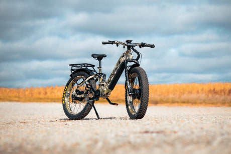 Rambo Bikes Hellcat 2.0 - 1000W AWD Full Suspension Electric Hunting Bike