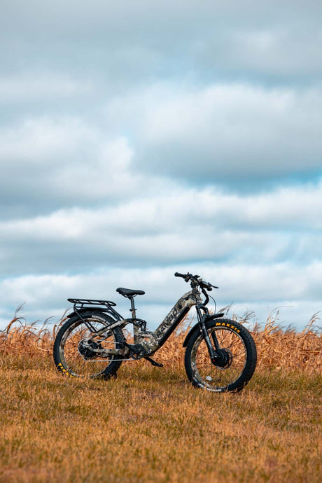 Rambo Bikes Hellcat 2.0 - 1000W AWD Full Suspension Electric Hunting Bike