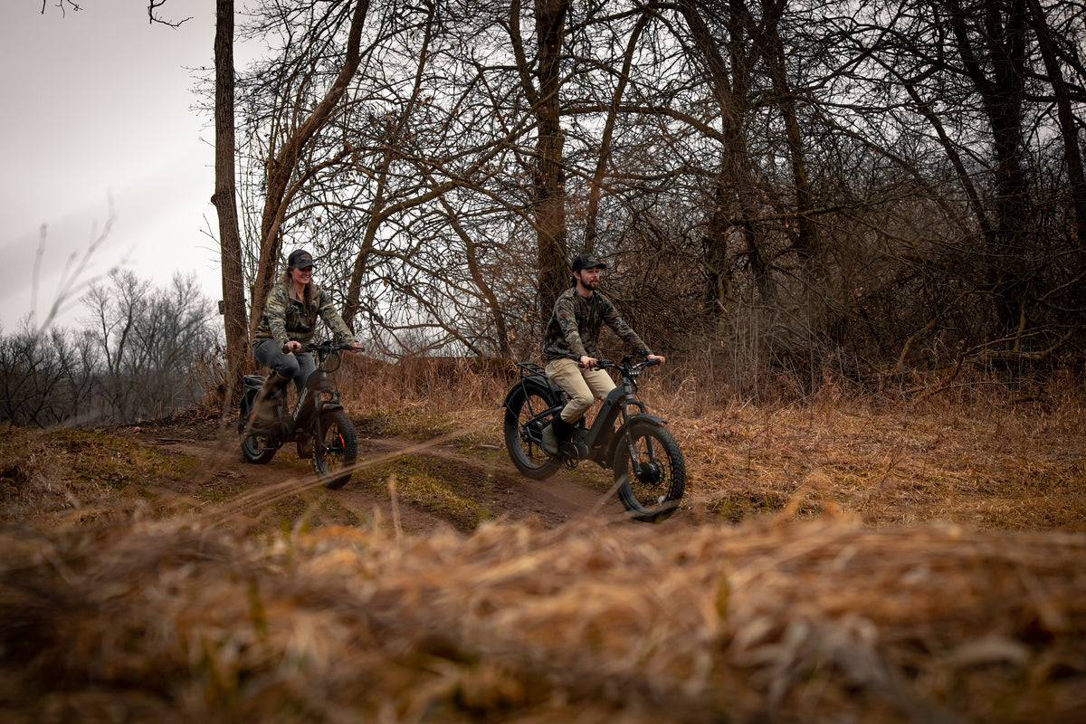 Rambo Bikes Hellcat 2.0 - 1000W AWD Full Suspension Electric Hunting Bike