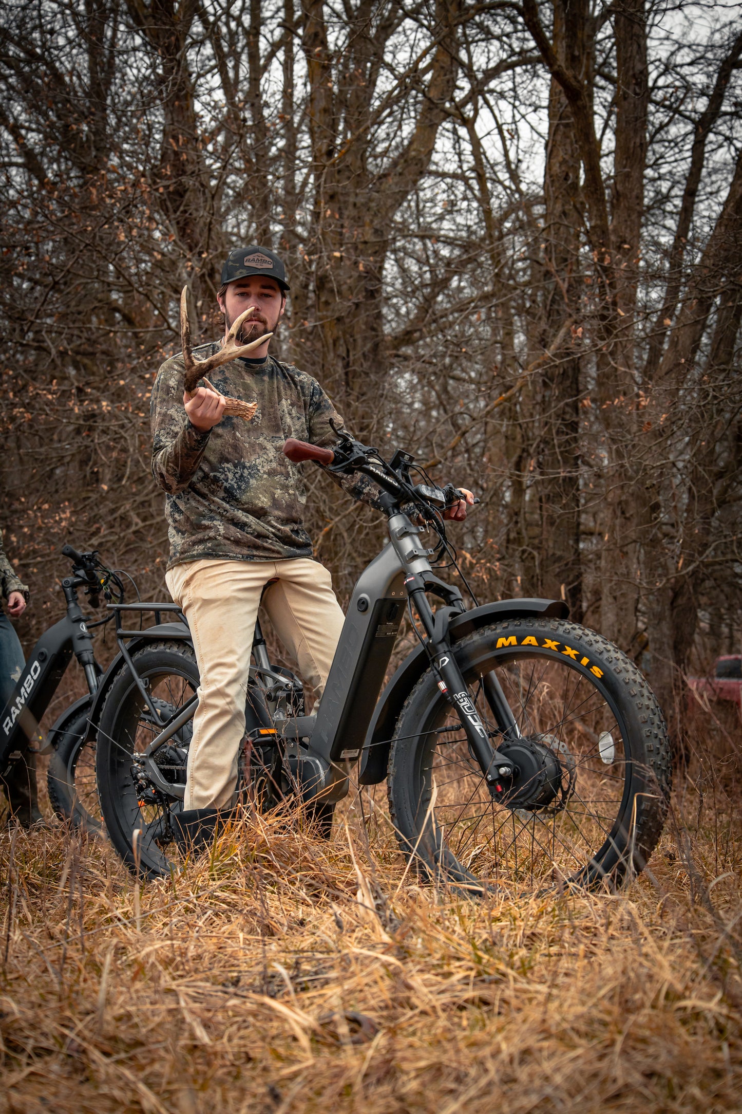 Rambo Bikes Hellcat 1000W AWD Full Suspension Electric Hunting Bike