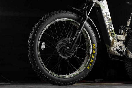Rambo Bikes Hellcat 2.0 - 1000W AWD Full Suspension Electric Hunting Bike