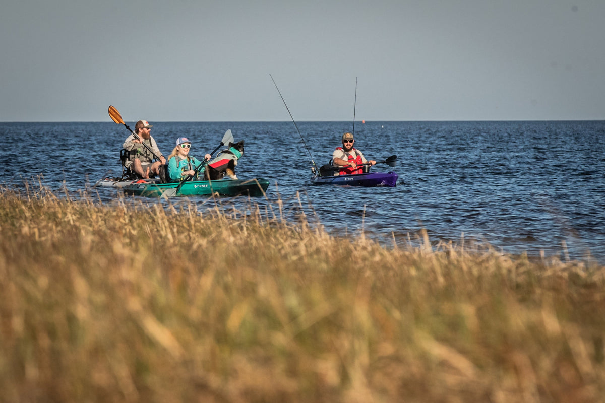 Vibe Kayaks Shaka 100 Sit-Inside Fishing & Recreational Kayak