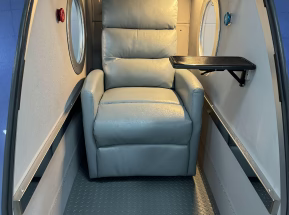 Airvida Elite 1.3–2.0 ATA Hard Shell Sitting Hyperbaric Chamber — Stainless Steel Wellness System