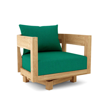 Anderson Coronado Deep Seating Swivel Armchair – Solid Teak with 360° Rotation (DS-308)