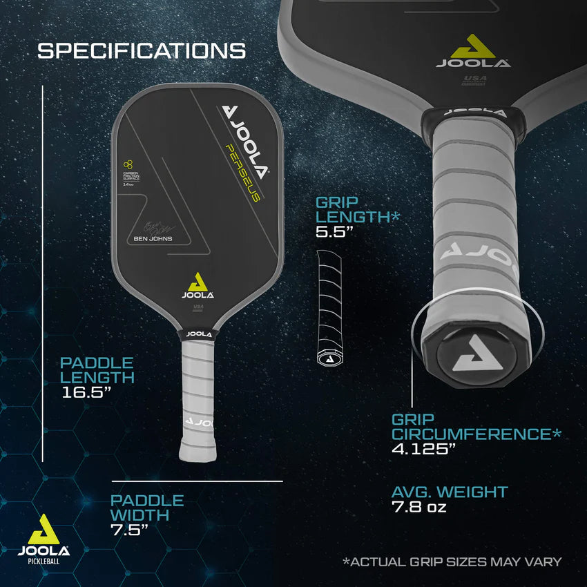 JOOLA Ben Johns Perseus CFS Pickleball Paddle