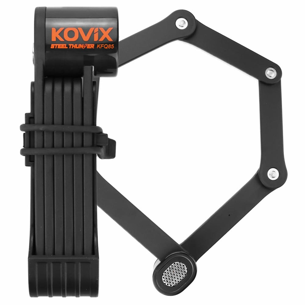 Kovix Steel Folding Bicycle Lock with Alarm