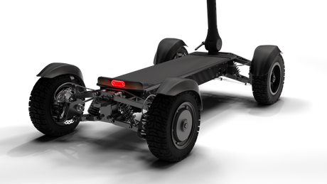 CycleBoard X-Quad 3000 Off-Road Electric Scooter – 4-Wheel, 27 MPH, 50-Mile Range, Full Suspension