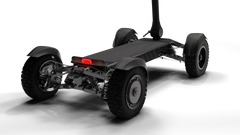 CycleBoard X-Quad 3000 Off-Road Electric Scooter – 4-Wheel, 27 MPH, 50-Mile Range, Full Suspension