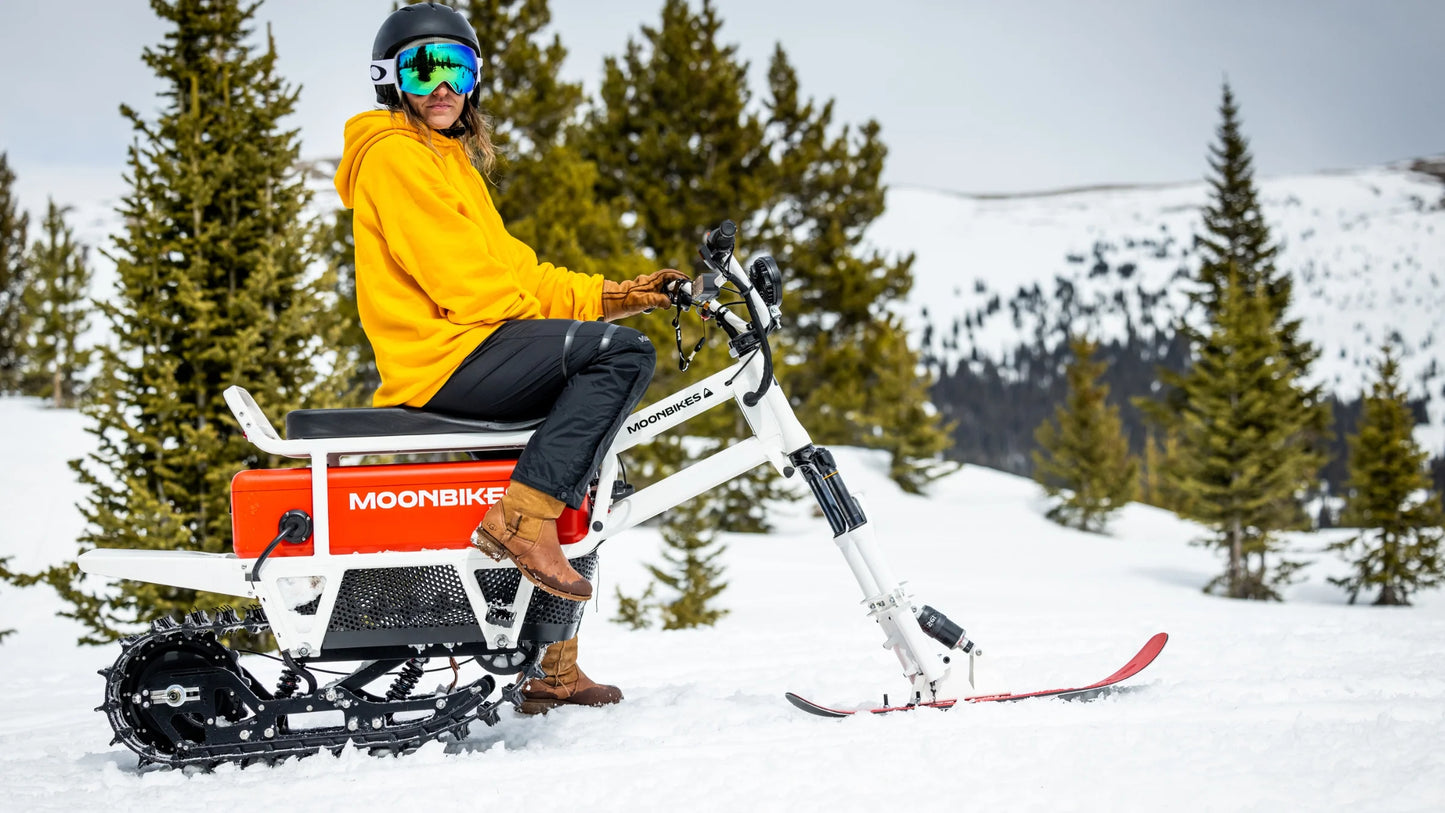 ENVO MoonBike — 100% Electric Snowbike for Ultimate Winter Adventure