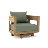 Anderson Coronado Deep Seating Swivel Armchair – Solid Teak with 360° Rotation (DS-308)