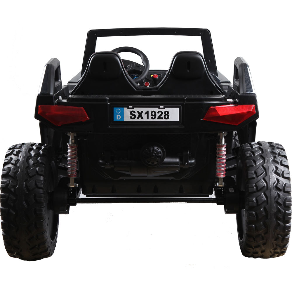 MotoTec Baja UTV 4x4 24v Carbon Fiber – 4WD, Remote Control, Bluetooth, Ages 3-6 | MT-Baja-UTV-24v_Carbon