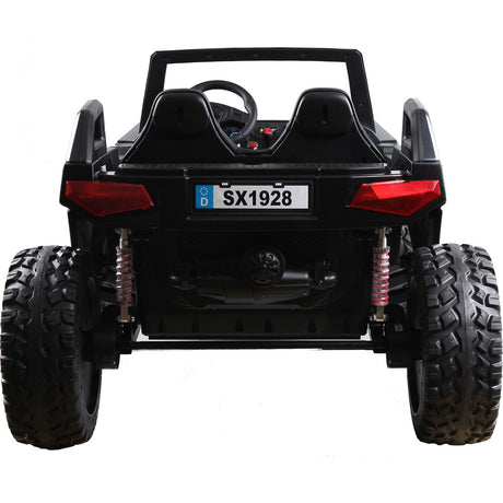 MotoTec Baja UTV 4x4 24v Carbon Fiber – 4WD, Remote Control, Bluetooth, Ages 3-6 | MT-Baja-UTV-24v_Carbon